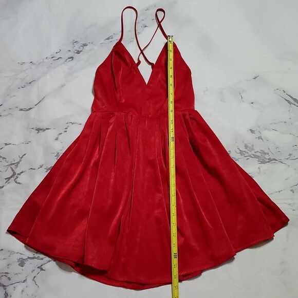 NBD Red Mini Dress - Picture 2 of 7